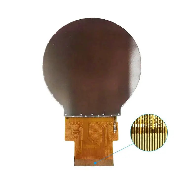 Custom 1.28 inch 240x240 tft round tft shape circle display lcd screen circular tft lcd display Manufacturer