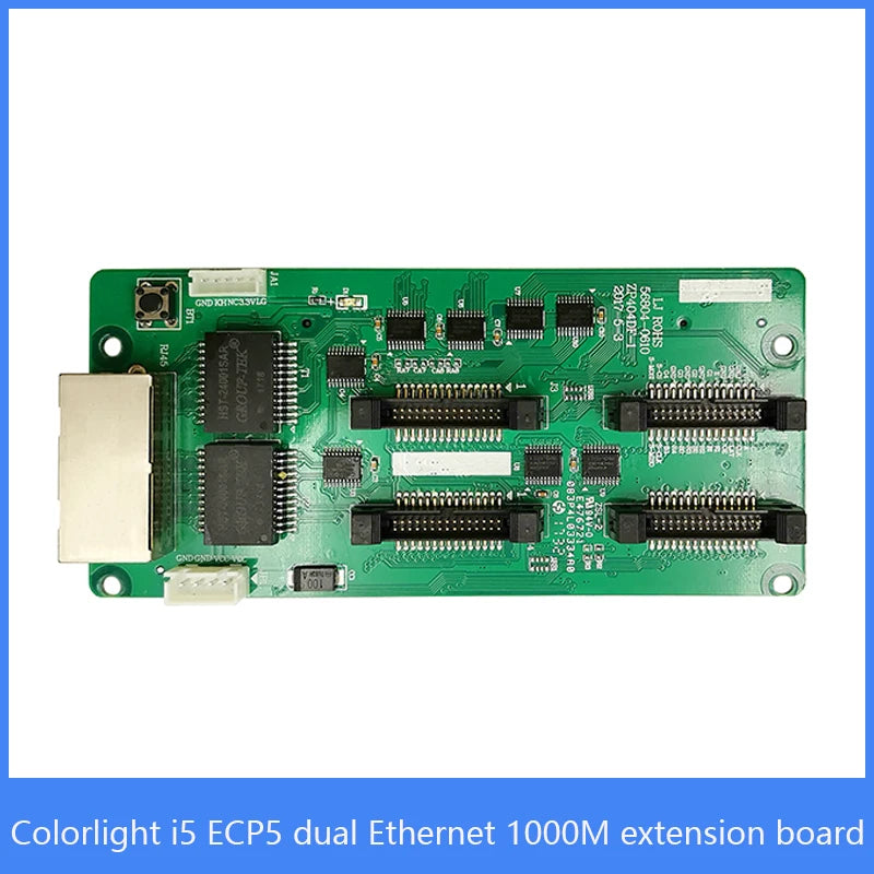 Custom Colorlight i5 ECP5 dual Ethernet 1000M extension board Manufacturer