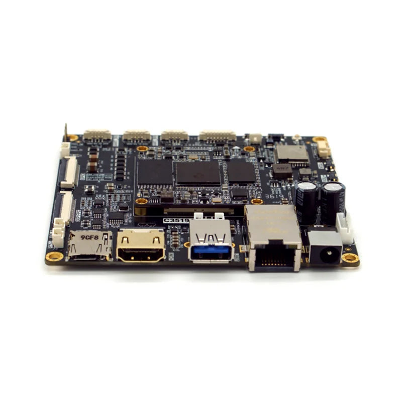 Custom  PCBA Hi3519a circuit board motherboard supports 4ksensor camera and 7-inch LCD display Development BoardsManufacturer