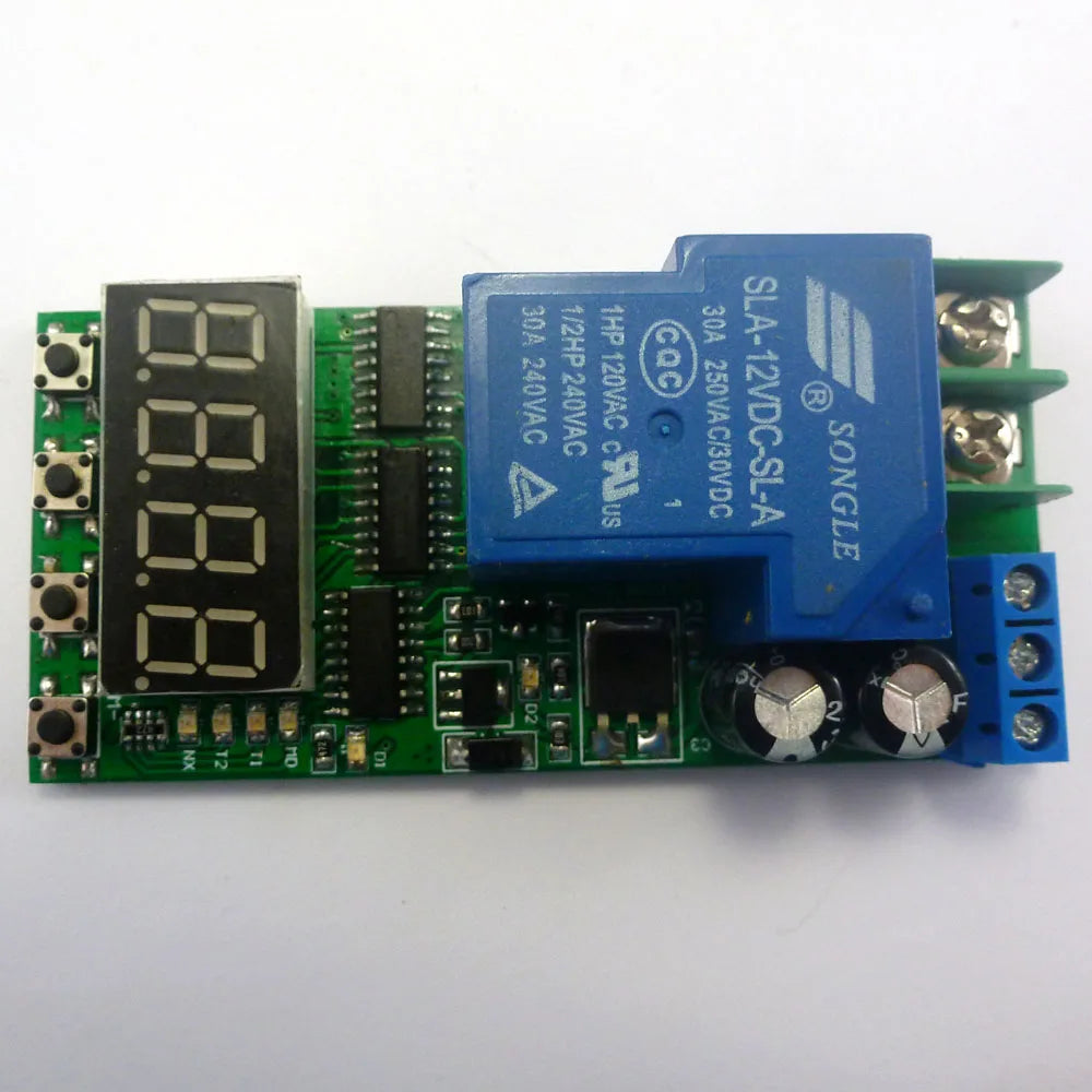 Custom OEM IO23C01_12V*2 2PCS IO23C01 DC 12V 30A High Power Delay Relay Board ON/OFF Self-locking Momentary Time Switch Manufacturer