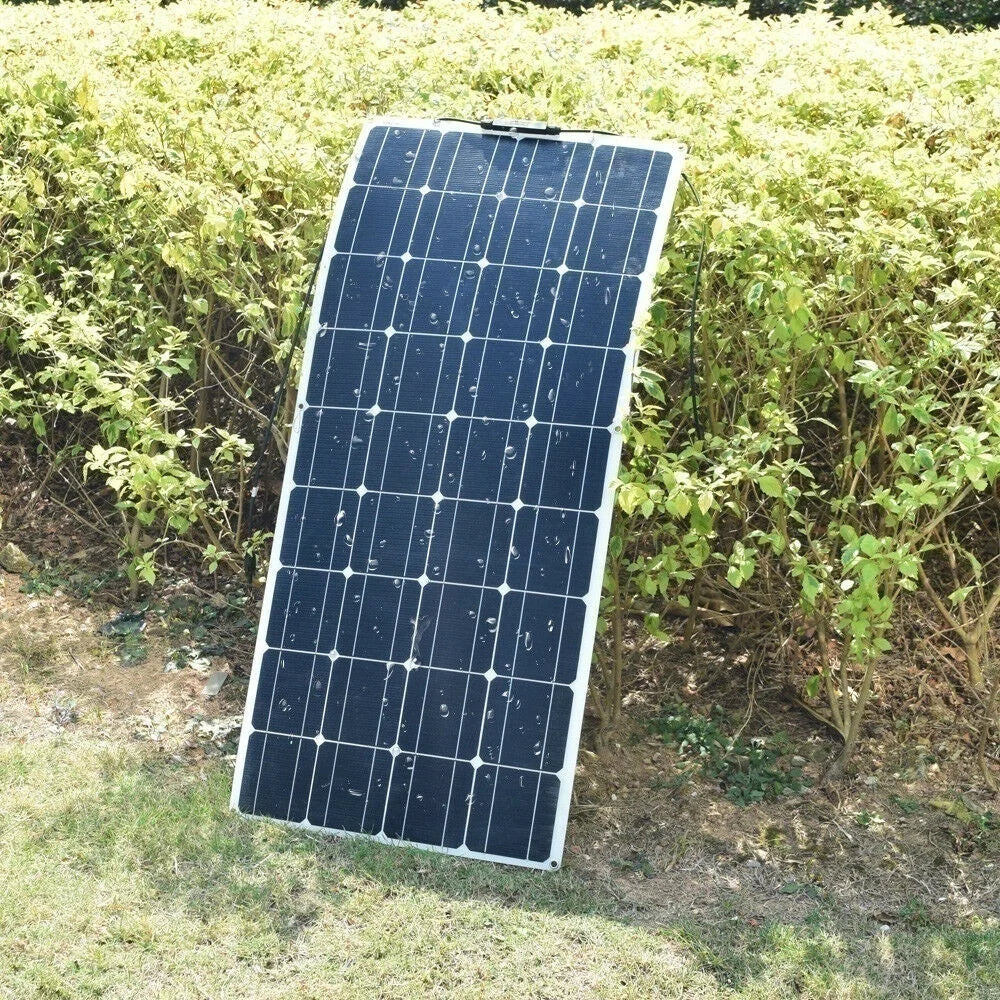 Custom 18V 120W ETFE Solar Panel Monocrystalline Cell Flexible PET Solar Panels 240W Home System Kit 12V 24V Battery Charger Manufacturer