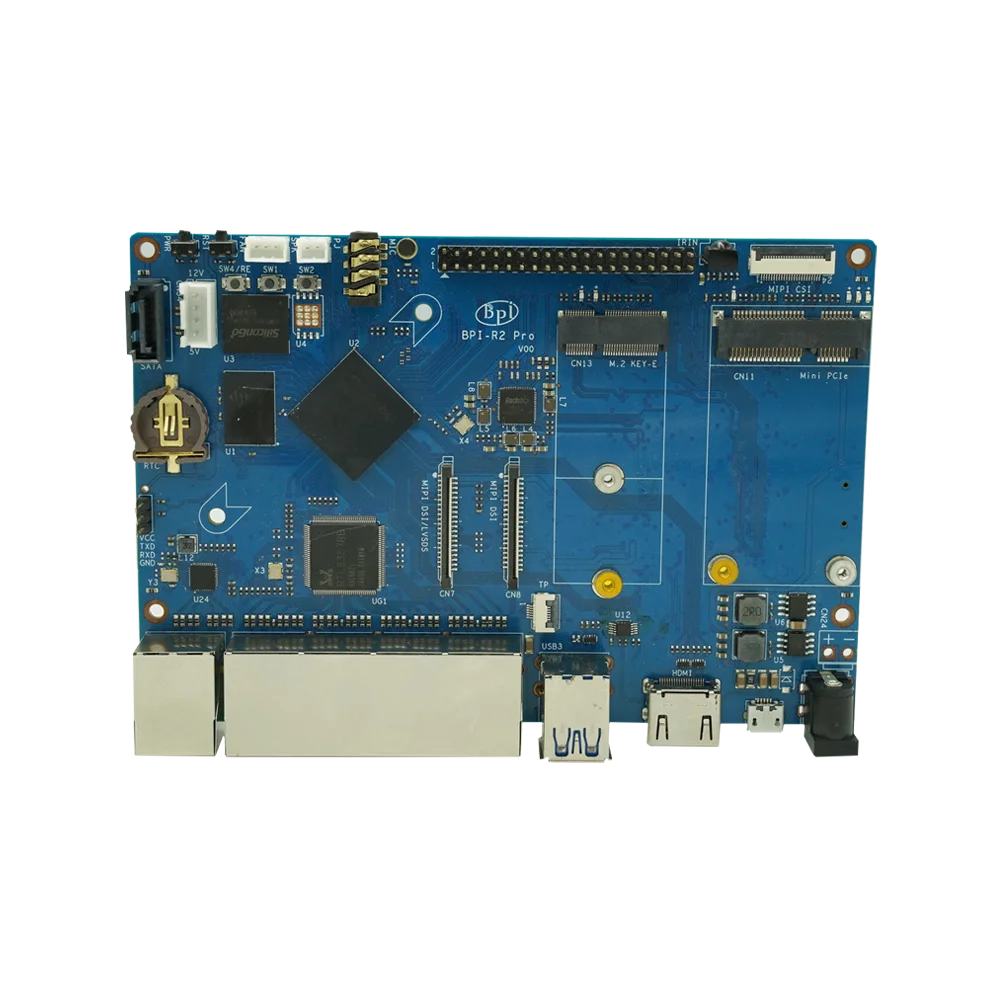 Custom Banana Pi BPI R2 Pro Smart Router Development Board Manufacturer