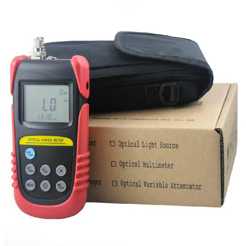 Custom 2 In 1 FTTH Fiber Optic Tool Kit with TLD6070 Optical Power Meter and 10MW Visual Fault Locator Red pen Use Ftth Manufacturer