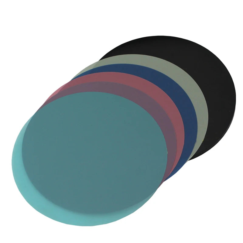 Custom 10PCS/bag 9U Fiber Diamond fiber polishing sandpaper 9u 127mm Fiber polishing paper fiber abrasive sheet supplies Manufacturer