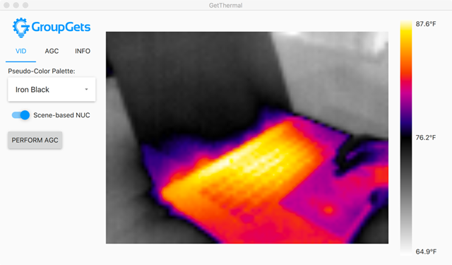 PureThermal 2 - FLIR Lepton Smart I/O Module - PURETHERMAL-2 power supply sony pcba flexiblecurved projector circuit customize