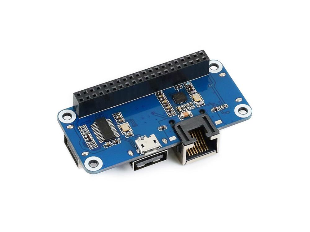 Custom Ethernet USB HUB HAT for Raspberry Pi, 1x RJ45 3x USB Custom PCB pcba laptop charger