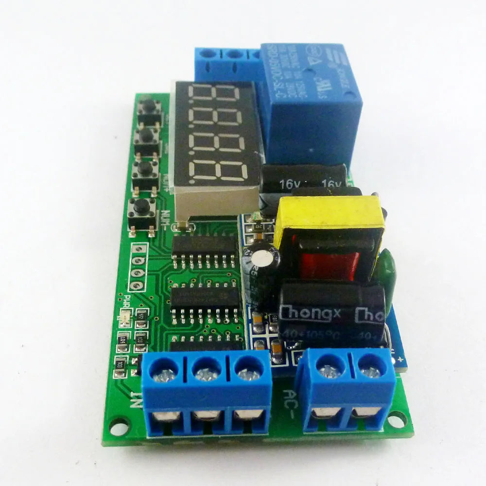 Custom OEM IO23B01*5 5pcs AC 110V 220V / DC 5V Multifunction Delay Relay Timer Switch Digital tube LED controller Manufacturer