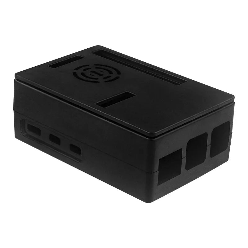 Custom Raspberry Pi 5 ABS Case Protective Shell Plastic Case for Raspberry Pi 5 Optional Black Sliver Colors