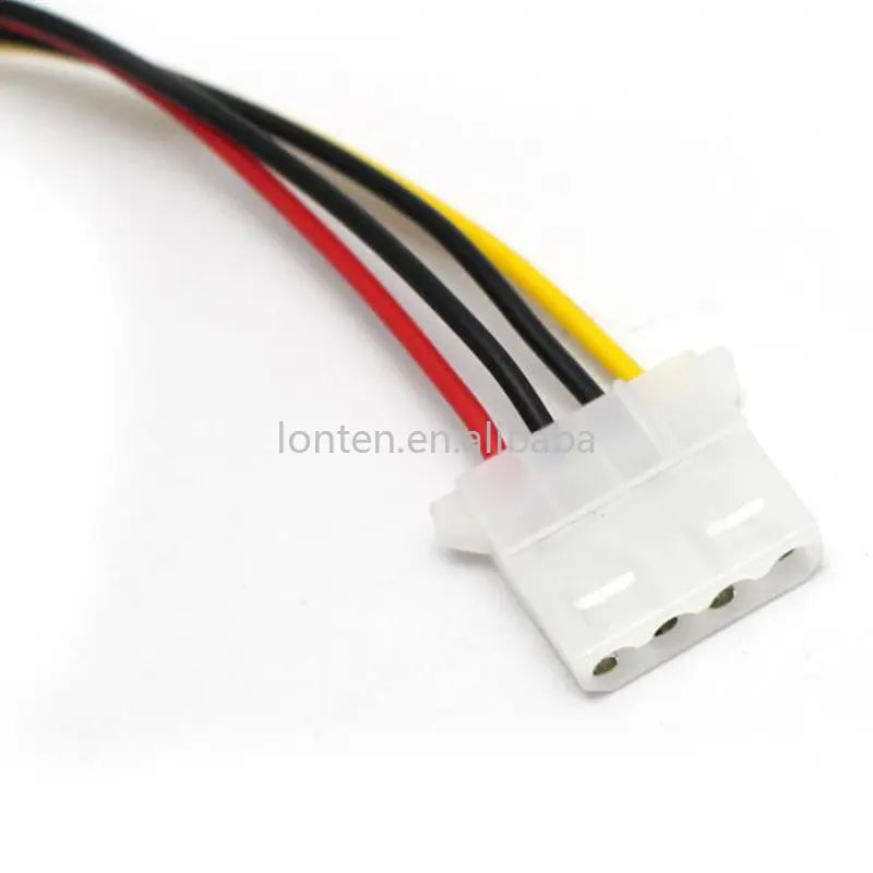 Custom Custom 1pcs 15 Pin SATA Male to Molex IDE 4 Pin Female Cable Adapter SATA TO IDE Power Cable 20cm Manufacturer