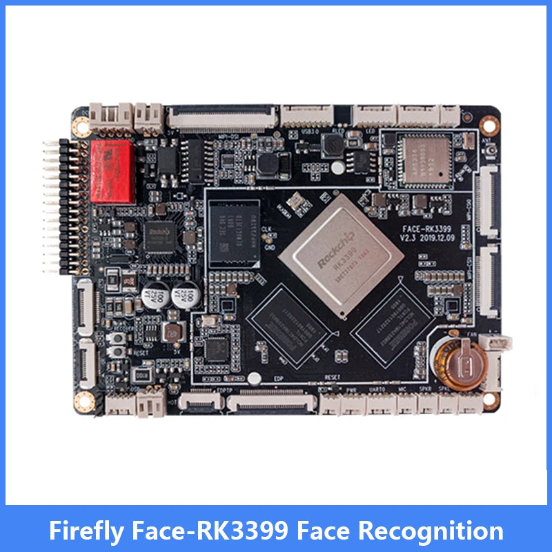Custom Firefly Face-RK3399 Face Recognition Rockchip RK3399 2GB LPDDR4 16GB eMMC 5.1 Six-core 64-bit Processor 1.8GHz Manufacturer