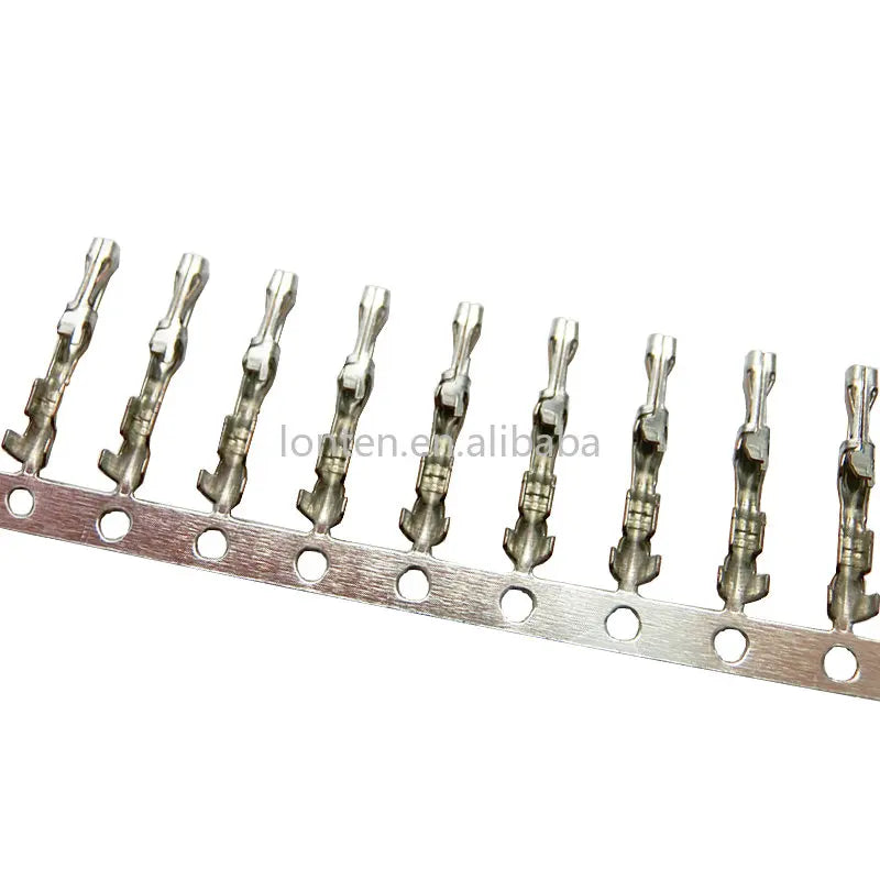 Custom 50pcs/Lot MX2.54 terminal for DuPont with lock Rubber Shell Buckle Plug 2.54mm pitch Female Terminals Manufacturer