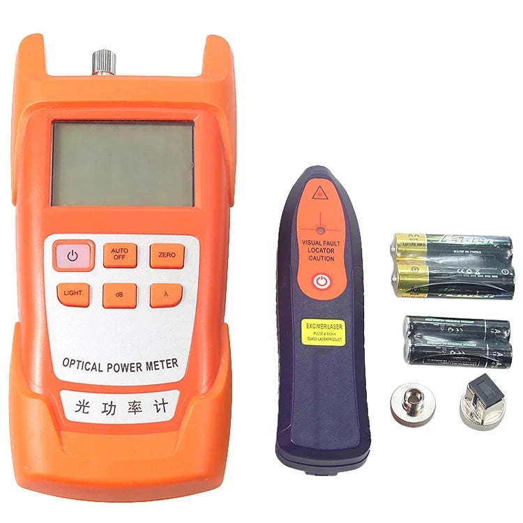 Custom FTTH Fiber Optic Tool Kit with SKL-60S Fiber Cleaver and Double port Miller Wire stripper 5MW VFL Fiber Visual Fault detector Manufacturer