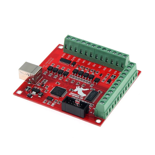 Custom Mach3 4Axis Interface Drive Motion Controller Drive Board CNC Router 100Khz Breakout Compatible With Tb6600/Dm542/Dm556/Dm860 Manufacturer