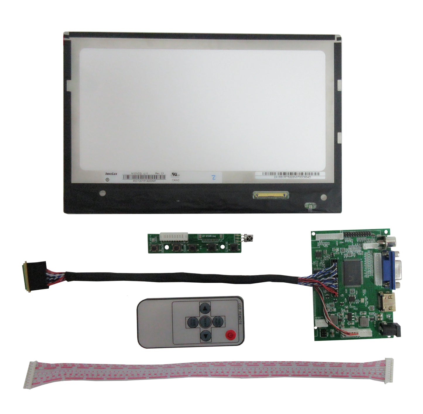 Custom 10.1 Inch 1280*800 IPS Screen Display LCD Monitor Driver Board Control HDM-Compatible VGA Audio For Orange Raspberry Pi 1 2 3 4 Manufacturer