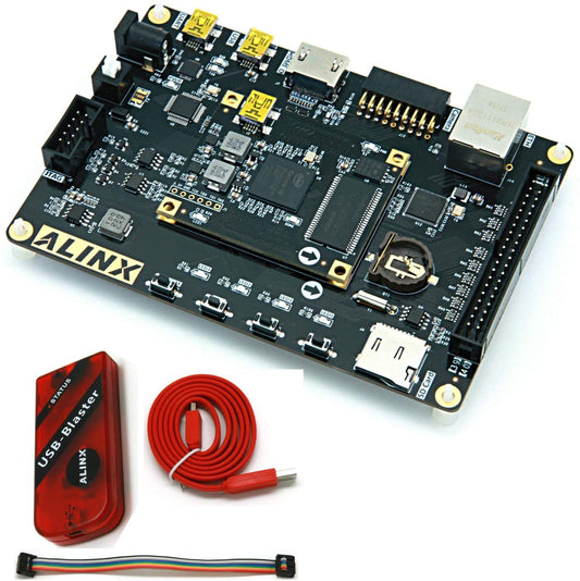 AX1006C: Cyclone 10 10CL006 (FPGA Development Board + USB Downloader) Custom PCB diffuser pcba board pcba machine led