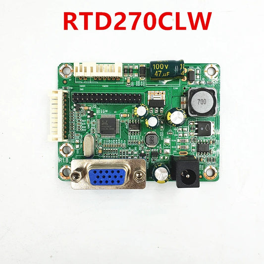 Custom    The brand new original LCD driver board RTD270CLW  supports 18.5-24 inch purchase, and LCD model is requiredManufacturer