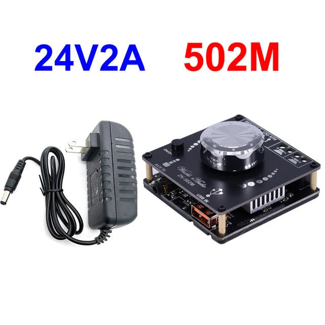 Custom 2*50W TPA3116D2 Audio Power Amplifier Stereo10W~100W HiFi Class D Digital TPA3116 USB Sound Card Music AMP Manufacturer