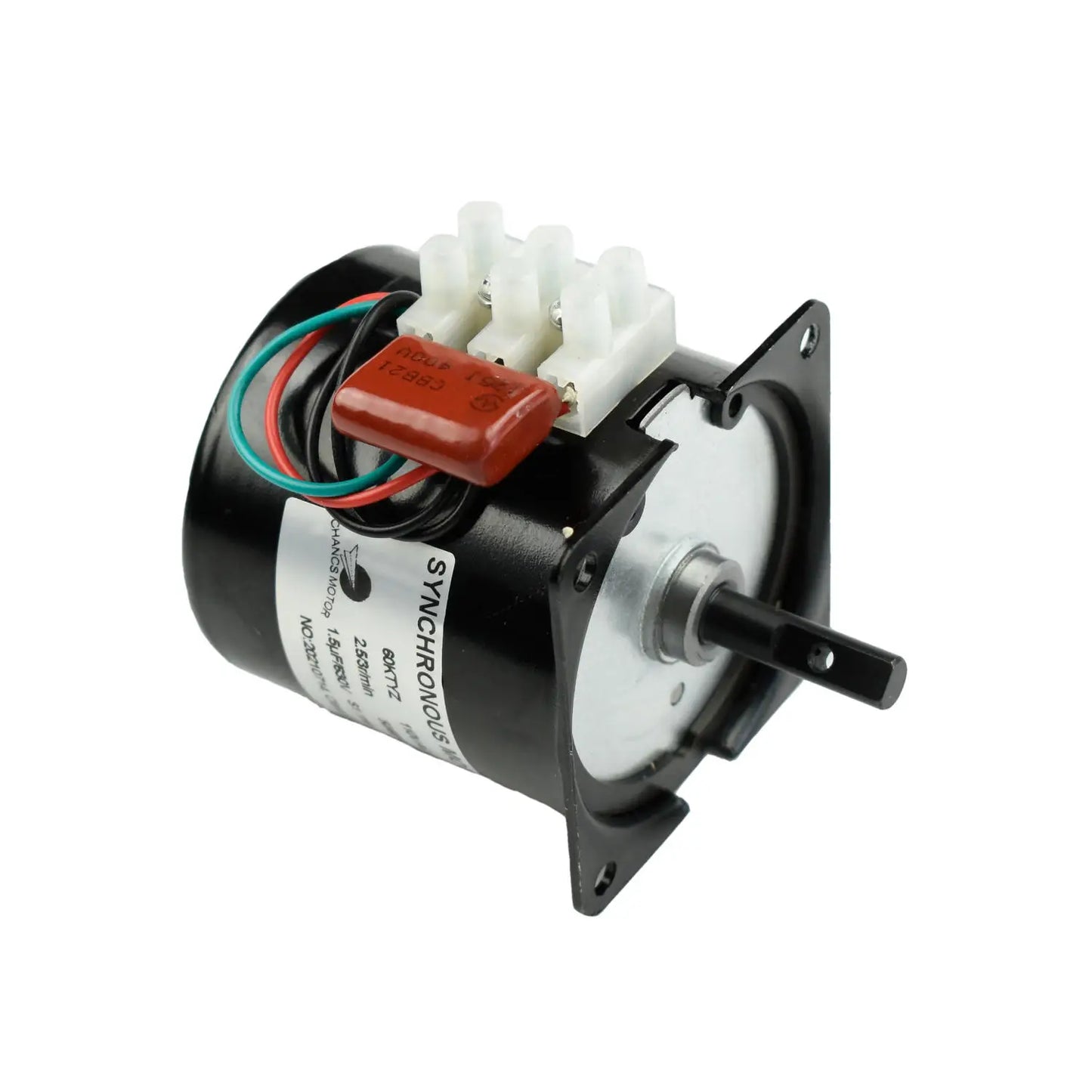 Custom Synchronous Reduction Motor Reversible 60KTYZ 110V 80/96RPM CW/CCW Metal Geared for Rotisserie Turntable Manufacturer