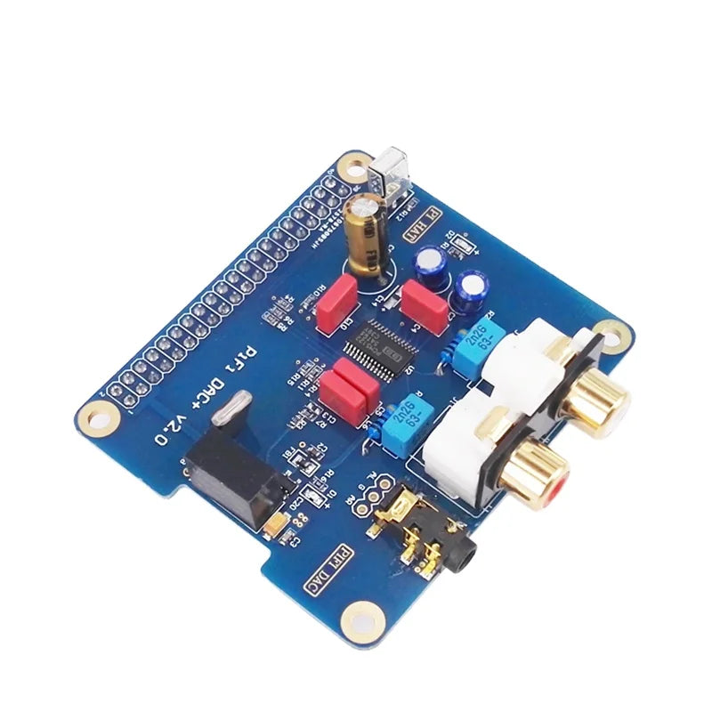 Raspberry Pi 5/4/3B+ HIFI DAC+ Sound Card with I2S Interface PiFi DAC+ V2.0 (HiFi Quality)
