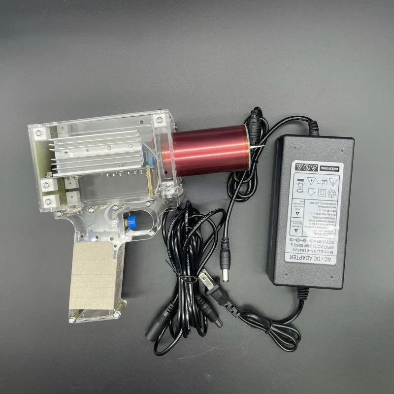 Custom Portable Hand-held Tesla Coil Artificial Lightning 10/13cm Electric Arc Scientific Experiment Toy High Voltage Generator Fun Arc Manufacturer
