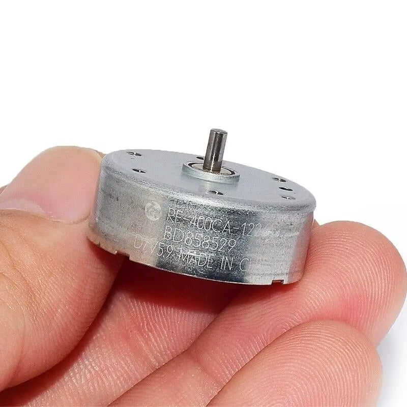 Custom Oringal Mabuchi RF-400CA-12265 Motor D/V 5.9 Mini Round Thin Spindle Motor DC 3V-6V 11500RPM High Speed for Car AV CD DVD Player Manufacturer