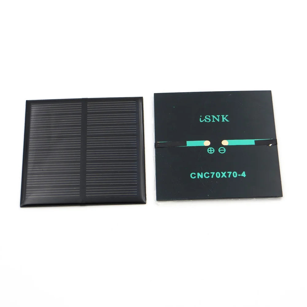 Custom 4V 160mA 0.64Watt Solar Panel Standard Epoxy Polycrystalline Silicon DIY Battery Power Charge Module Mini Solar Cell toy Manufacturer