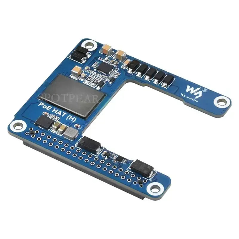 Raspberry Pi 5 PoE HAT-5V/5A Power over Ethernet (802.3af/at) for Pi 5 & CM5 - Mini PoE+ Module via RJ45