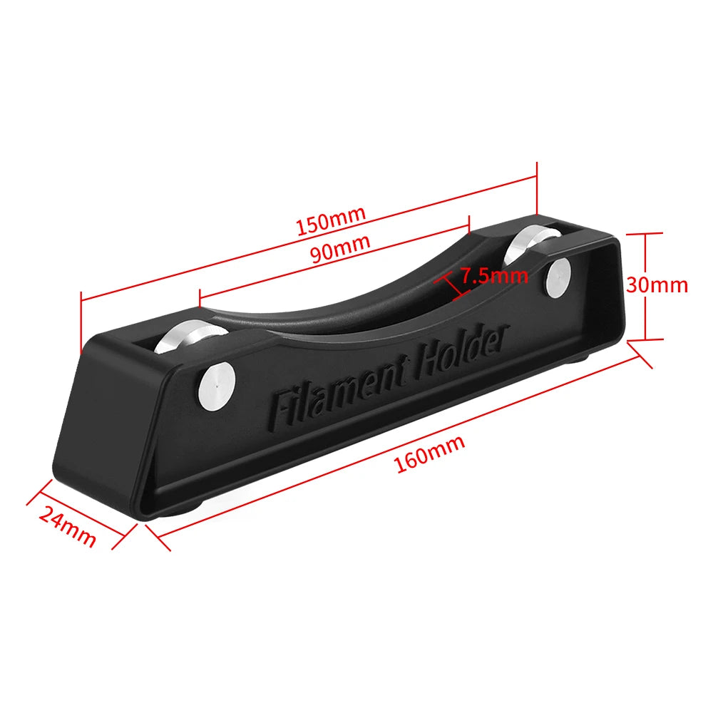 Custom ABS PLA Filament Holder 3D Printer Material Rack 3D Printer Part Filament Spool Holder Support TPU Flexible Seat Manufacturer