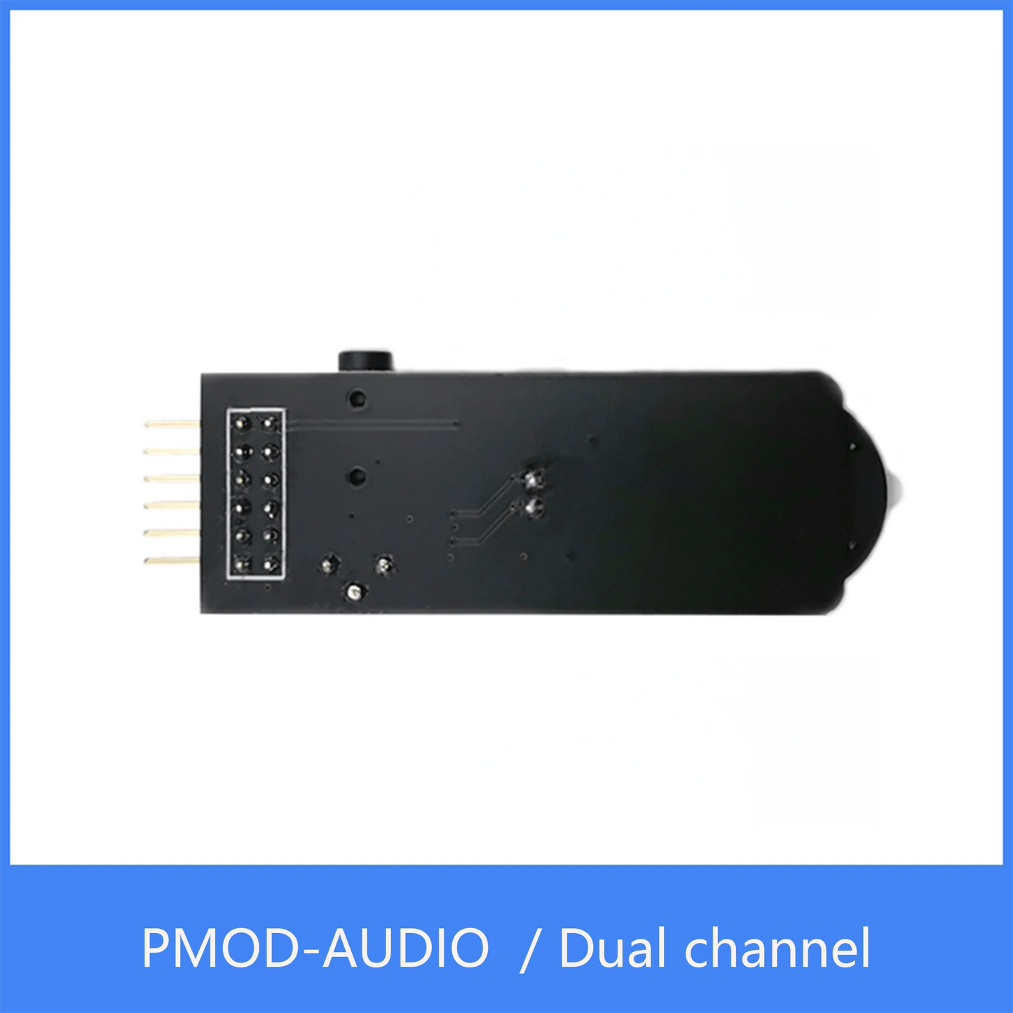 Custom PMOD-AUDIO Expansion Board ICESugar FPGA Expansion Module Standard PMOD Interface Audio output volume adjust dual channel Manufacturer