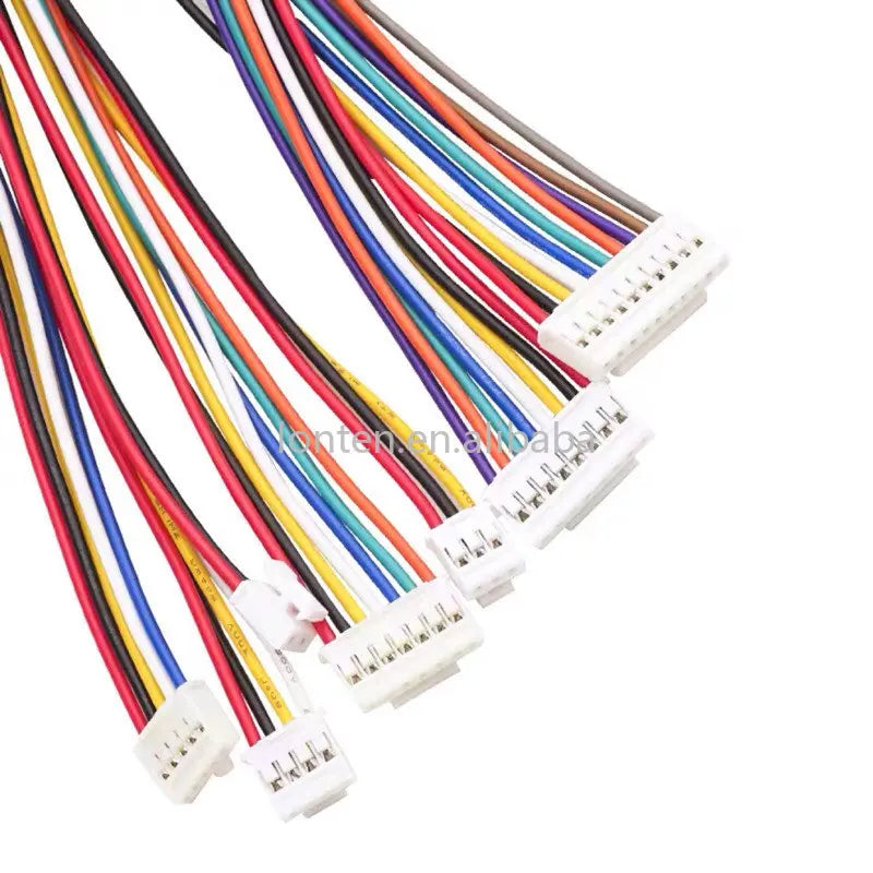 Custom 26AWG HY 2.0mm Pitch 2/3/4/5/6/7/8/9/10 Pin Harness Cable 10/20/30cm Single/double Head Same Direction Reverse Direction Manufacturer