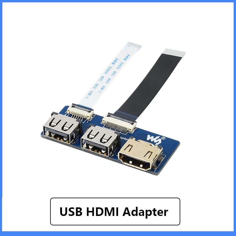 Custom Waveshare USB HD Adapter for CM4-IO-BASE, Adapting FFC Connector To Standard Connector Manufacturer