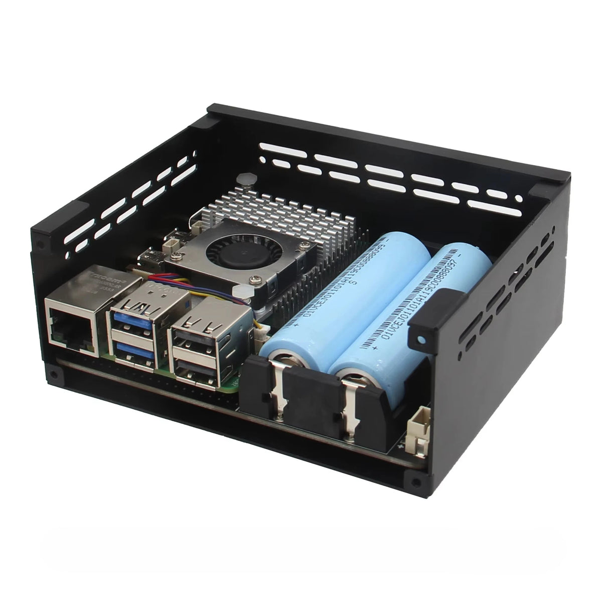 X1201-C1 Metal Case for Raspberry Pi 5 & X1201 UPS Board