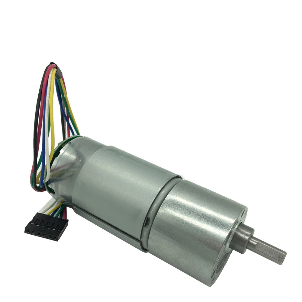 Custom 6V 24V DC Geared Motor 12V With Encoder 4-2000RPM High Torque Motor Reversed Speed Control For Door Lock Smart Device Manufacturer