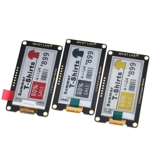 Custom 2.13" 2.13 Inch Epaper Module E-paper E-Ink EInk Display Screen SPI Support For Arduin0 STM32 Raspberry PI ESP32 Manufacturer