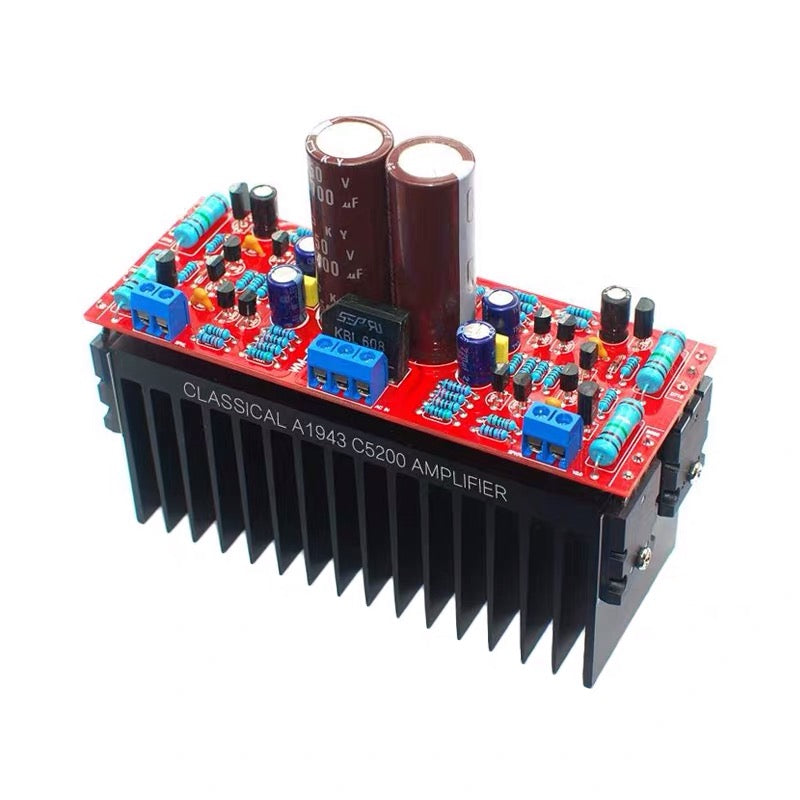 DIY Kit A1943/C5200 Tube Amplifiers Audio Board Dual AC12-28V High Power audio Amplifier Board Stereo HIFI AMP