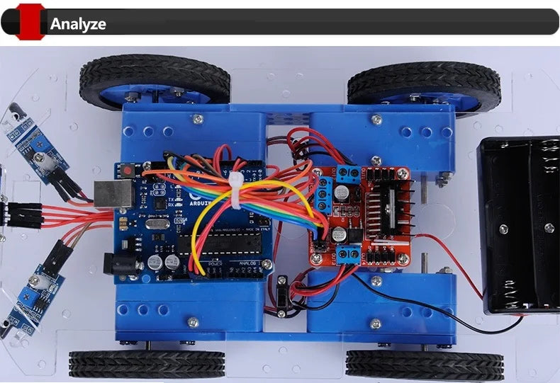 Custom Automatic obstacle avoidance  Robot Kit Programming Stem Education Robot Entry Level Programming for Children Stem Education Manufacturer