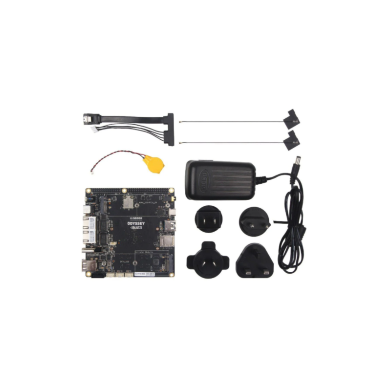 ODYSSEY - X86J4125864 Most expandable Win10 Mini PC (Linux and Ard Core) with 8GB RAM + 64GB eMMC (TELEC)  Custom PCB customize