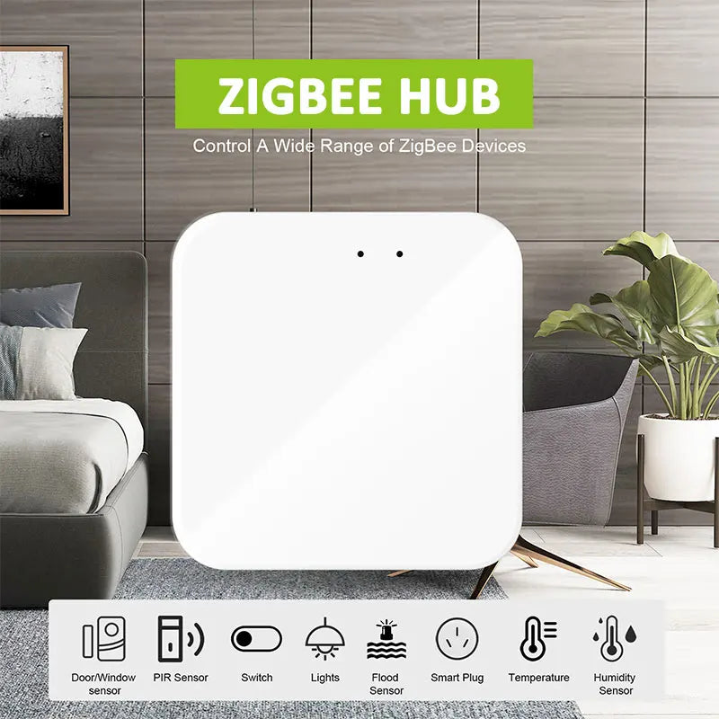 Custom Smart Home Bridge Smart Life APP Wireless Remote Controller Works with Alexa Google Home Smart Hub tuya Zigbee gateway Manufacturer