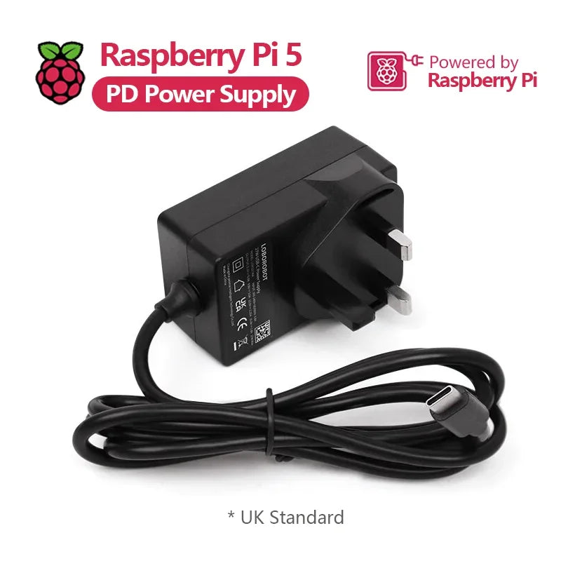 Raspberry Pi 5 PD Power Adapter Raspberry Pi 5 5B 5th Generation USB Type-C Power Cable Custom