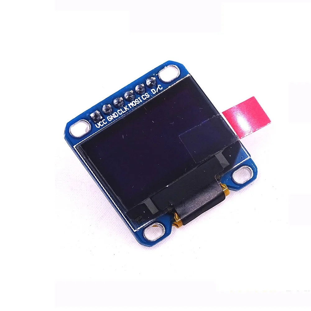 Custom 6Pins 0.96 Inch Spi I2C Oled Digitale SSD1306 Display 12864 Spi-interface Blauw Lcd Display Module Diy Voor Arduin0 51 SMT32 I/O Manufacturer