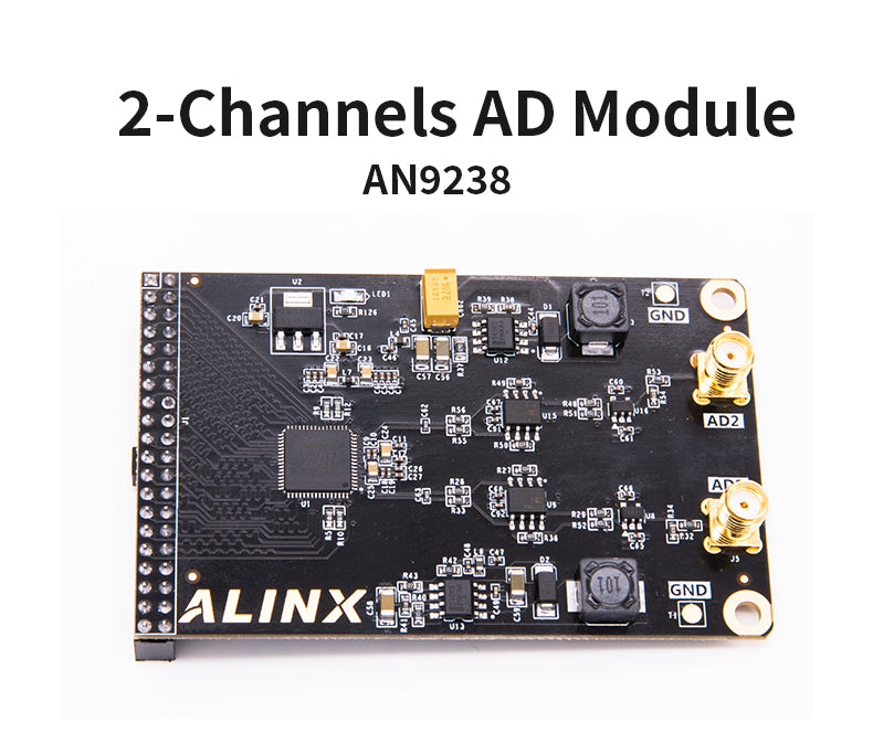 AN9238: Dual Channel 12-bits AD Module for FPGA Board 65MSPS 10MV Custom PCB pcba for air fryer oven