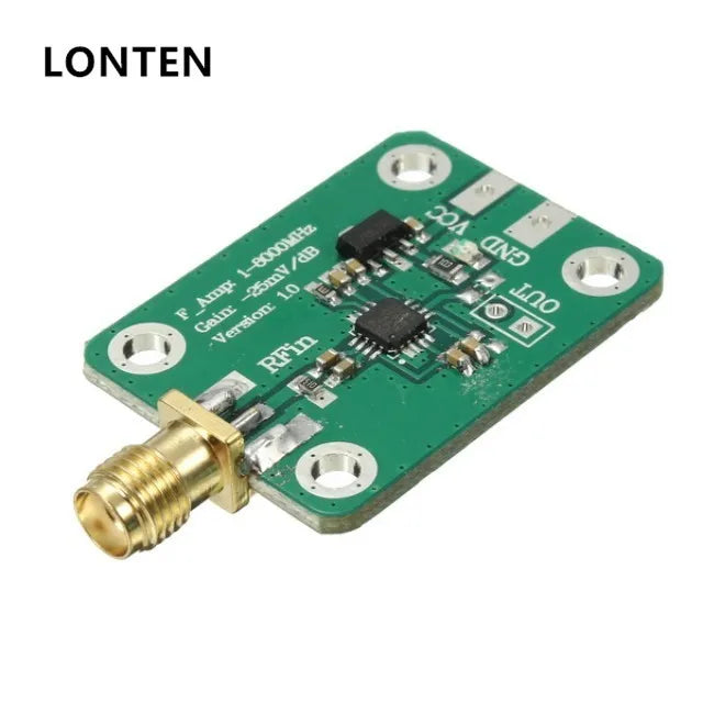 Custom Lonten 1-8000MHz AD8318 RF Logarithmic Detector 70dB RSSI Measurement Power Meter Manufacturer