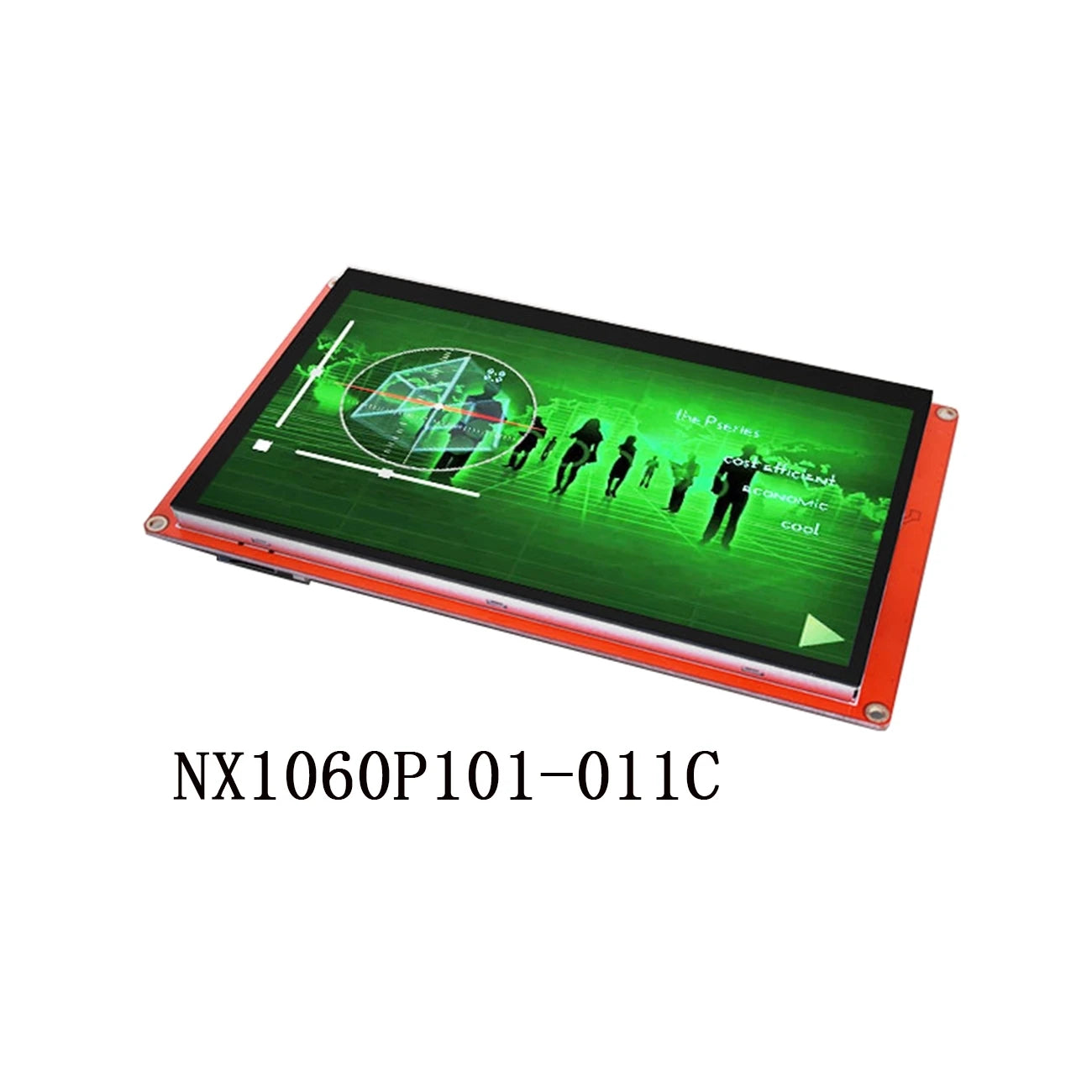 Custom 10.1 smart NX1060P101-011C multi-function HMI resistive/capacitieve LCD touch screen module zonder behuizing Manufacturer