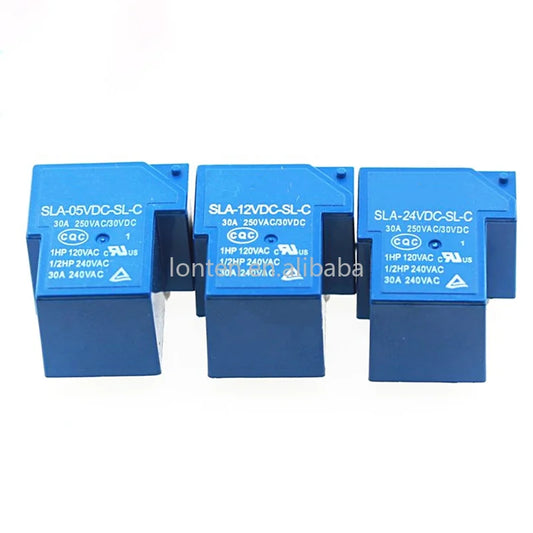 Custom Custom 2PCS Power Relays SLA-05VDC-SL-C SLA-12VDC-SL-C SLA-24VDC-SL-C 5V 12V 24V 30A 6PIN T90 New and Original Manufacturer