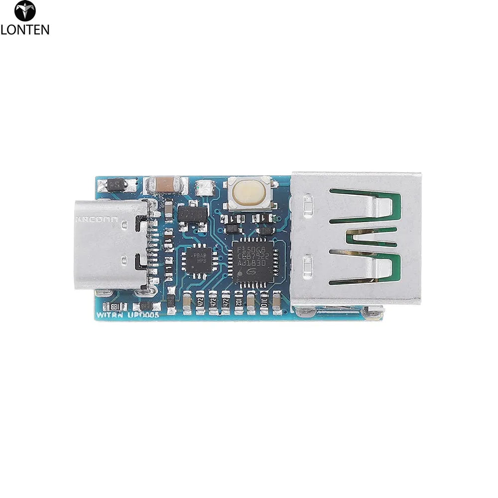Custom WEB-UPD005 PD DC Decoy Detection PD2.0 3.0 Fast Charging Board FR4 PCB Board PCB in Multilayer board prototype 94v0    Manufacturer