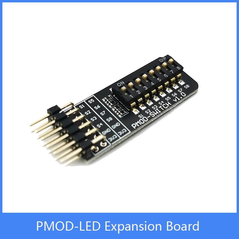 Custom PMOD-SWITCH Expansion Board ICESugar FPGA Expansion Module Standard PMOD Interface 8 bit DIP Switch Manufacturer