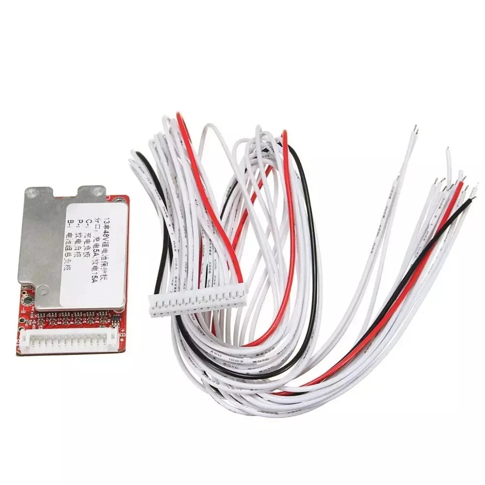 Custom 48V 13S 15A-45A 20x 3.6V/3.7V/4.2V Lithium ion Li-ion Li-Po Battery Protection Board BMS PCB Manufacturer