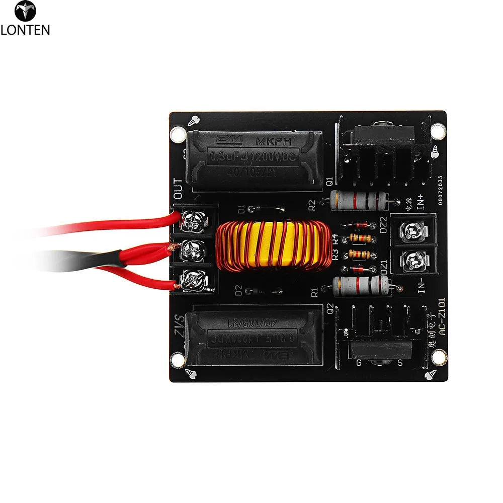 Custom Lonten 12-24V DC ZVS High Voltage Power Module Tesla Coil Zero Voltage Switching For SGTC Student Experiment Manufacturer