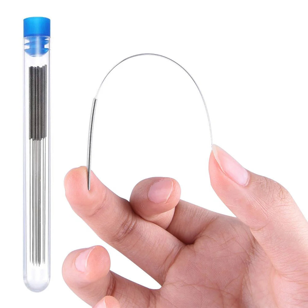 Custom Stainless Steel Nozzle Cleaning Needles Tool 0.2mm 0.25mm 0.3mm 0.35mm 0.4mm Drill For V6 Nozzle Electronic Component Manufacturer