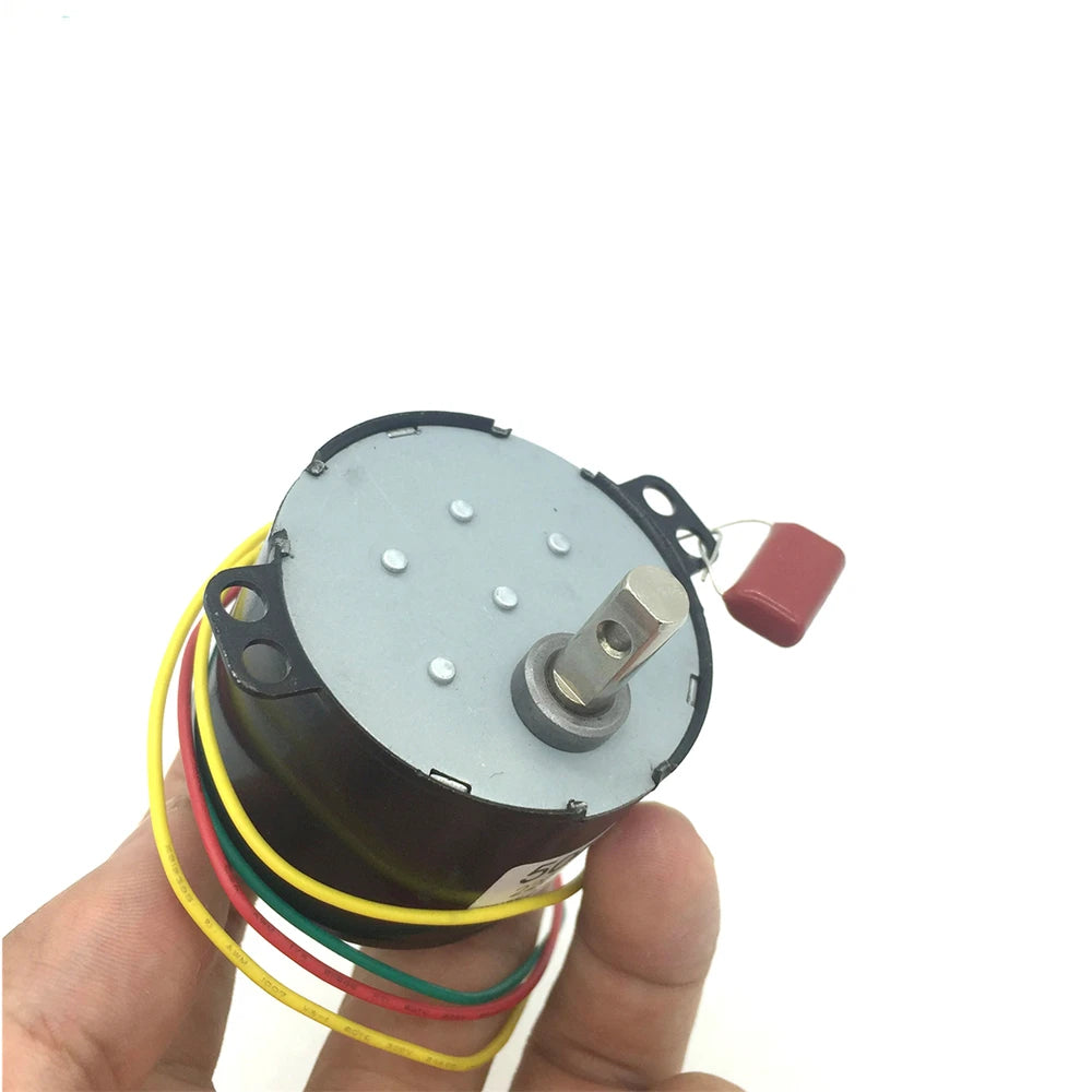 Custom Bringsmart Permanent Magnet Synchronous 50KTYZ 110V 220V Forward Reverse Gear Reducer AC Motor 1-50RPM Metal Grill Motor Manufacturer